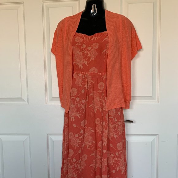 Sundress with matching sweater - Size L - Picture 8 of 9